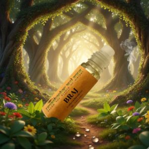 braj l | alcohol free attar | unisex | modern yet timeless scent | perfect for daily & personal wear | 8ml
