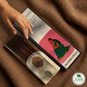 gokul incense sticks inspired by vrindavan’s sapta devalaya temples | 100% cow dung based | natural, devotional & allergy free | 100g | 200g | 250g packs