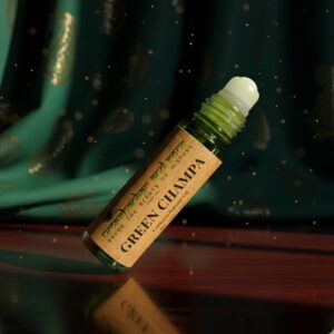 green champa attar – pure champa blossom essence | alcohol free ittar | unisex | modern yet timeless scent | perfect for daily & personal wear | 8ml