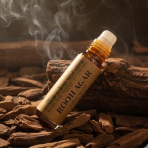 rooh agar attar – deep woody agarwoodl | alcohol free attar | unisex | modern yet timeless scent | perfect for daily & personal wear | 8ml