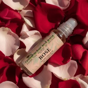 pure rose temple fragrance | alcohol free attar | unisex | inspired by vrindavan’s sacred temples | 3ml, 5ml, 8ml, 10ml, 25ml