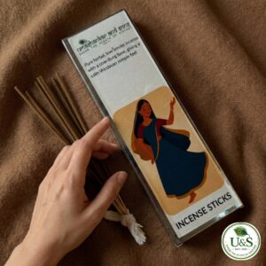 seva kunj incense sticks inspired by vrindavan’s sapta devalaya temples | 100% cow dung based | natural, devotional & allergy free | 100g | 200g | 250g packs